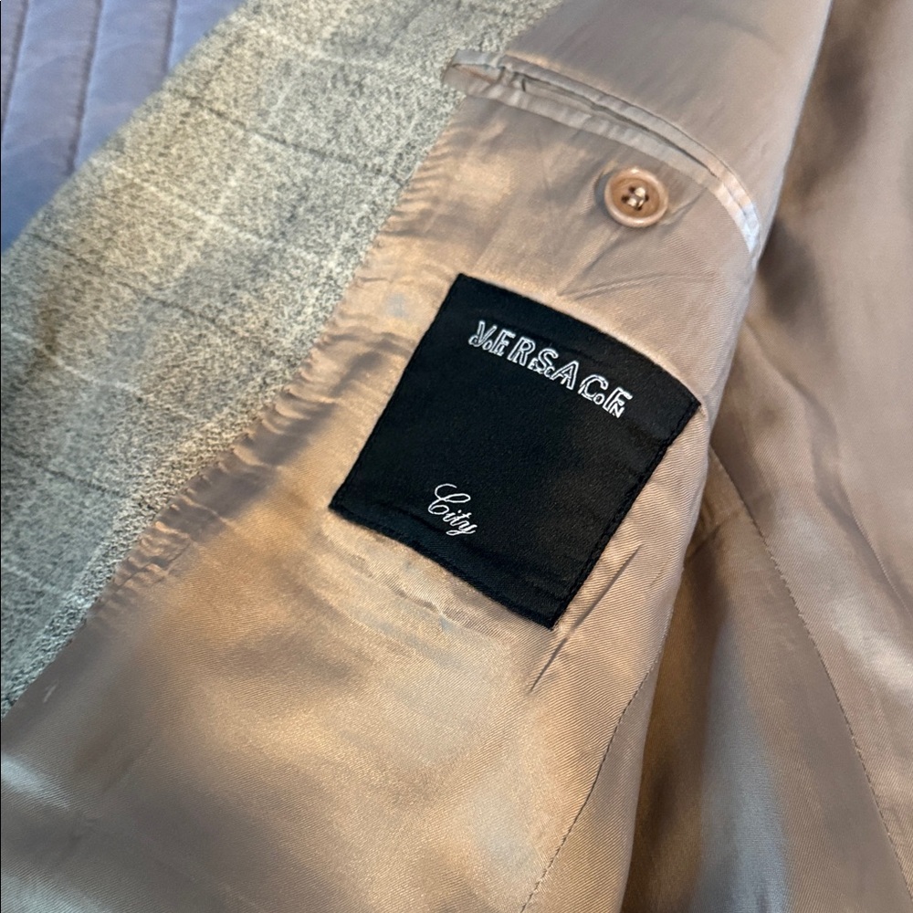 Versace Taupe window pane 38short